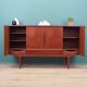 Buffet haut en teck, design danois, années 1960, production : Danemark