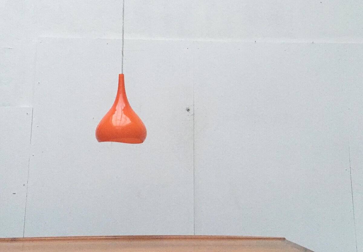 Krokus P1061 pendant lamp, mid-century Danish by Sigvard Bernadotte and Acton Bjørn for Nordisk Solar.