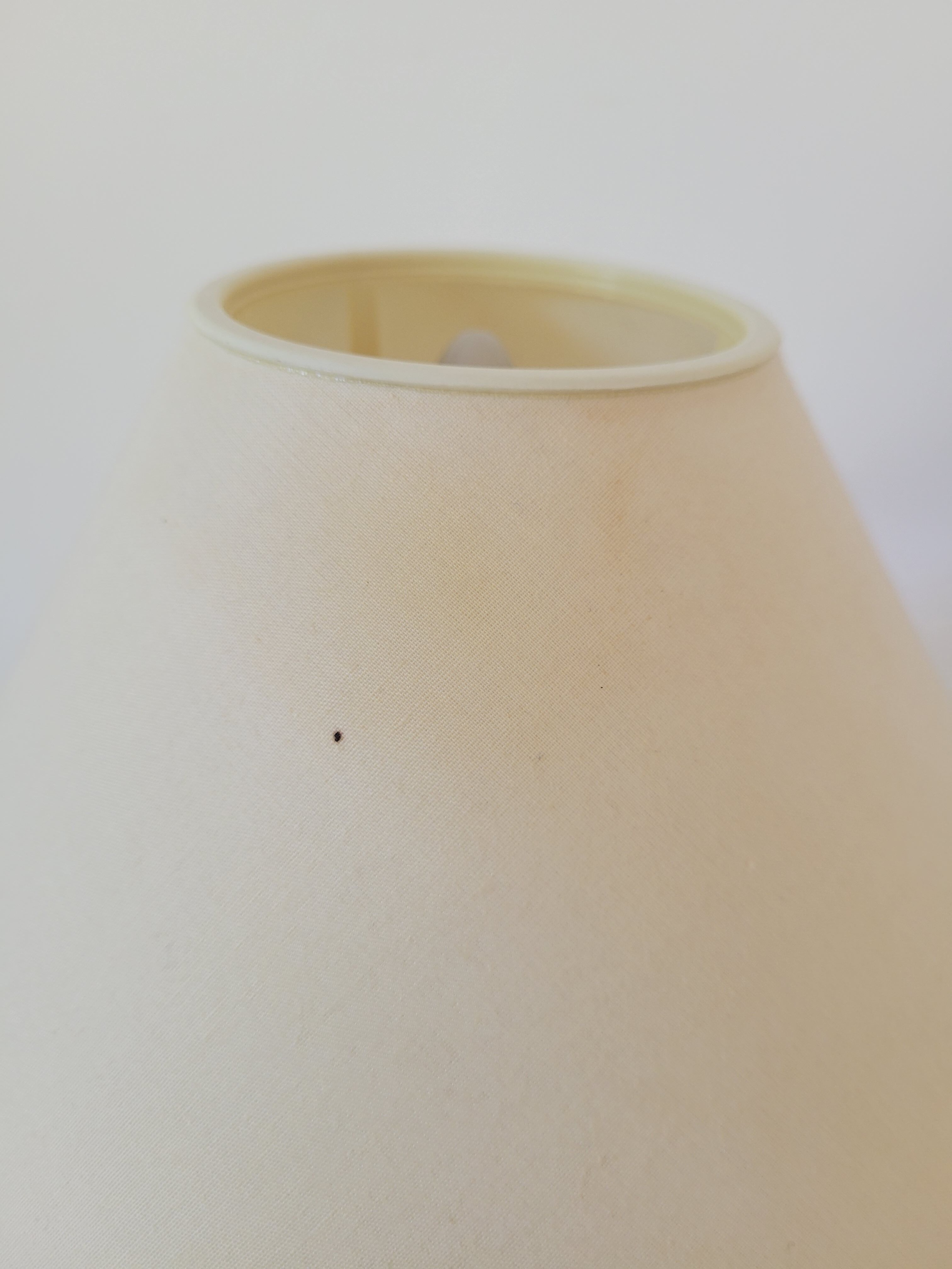 Reconstituted stone bedside lamp