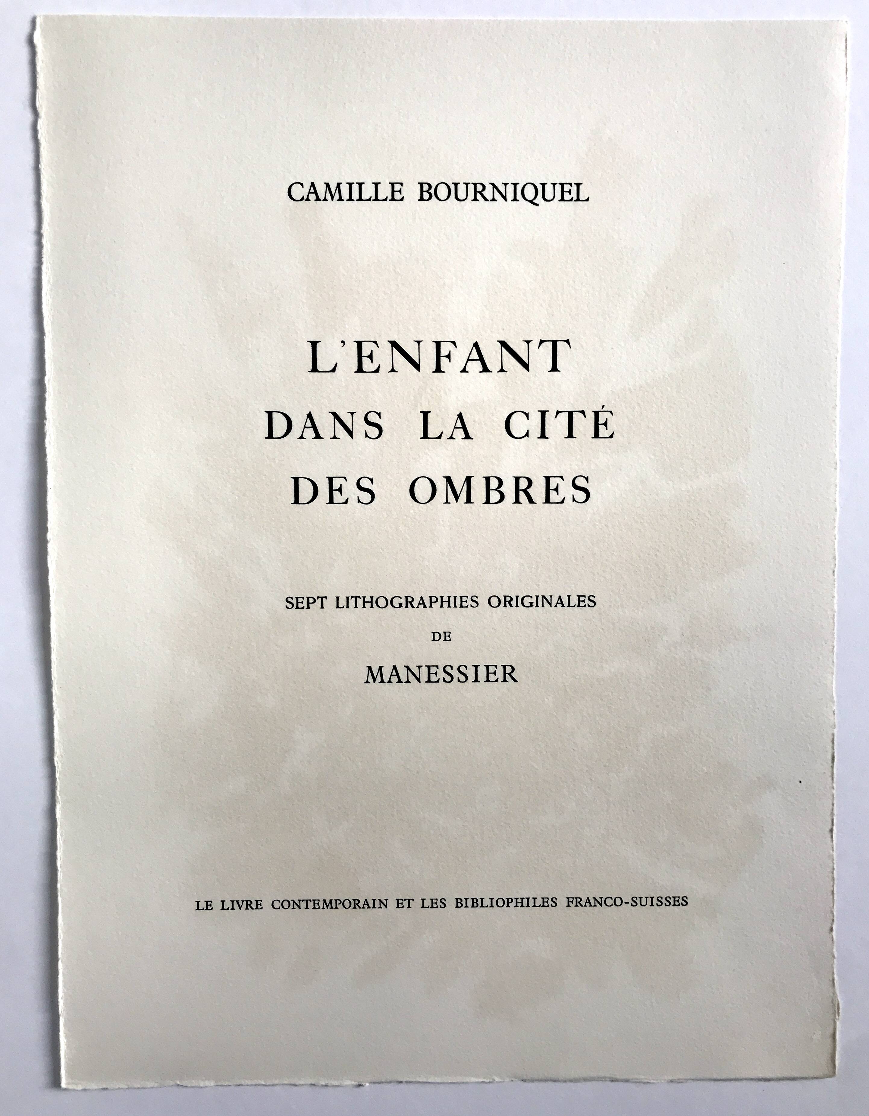 Alfred MANESSIER, The Bridges of Paris, 1978. Original lithograph