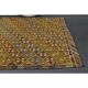 Vintage Turkish Oushak Handmade Wool & Cotton Yellow Area Rug 162x212