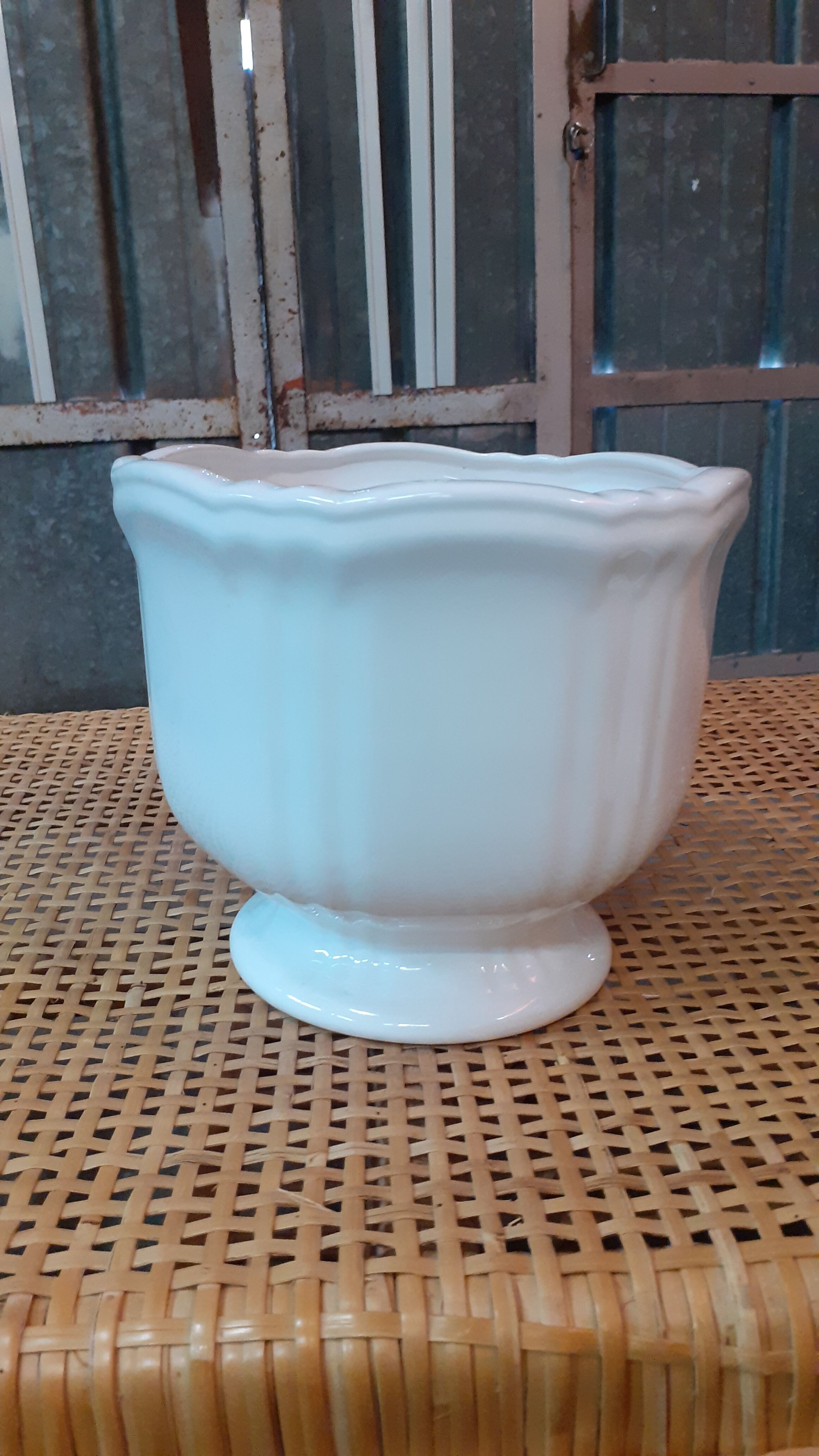 Paire de cache pot vintage