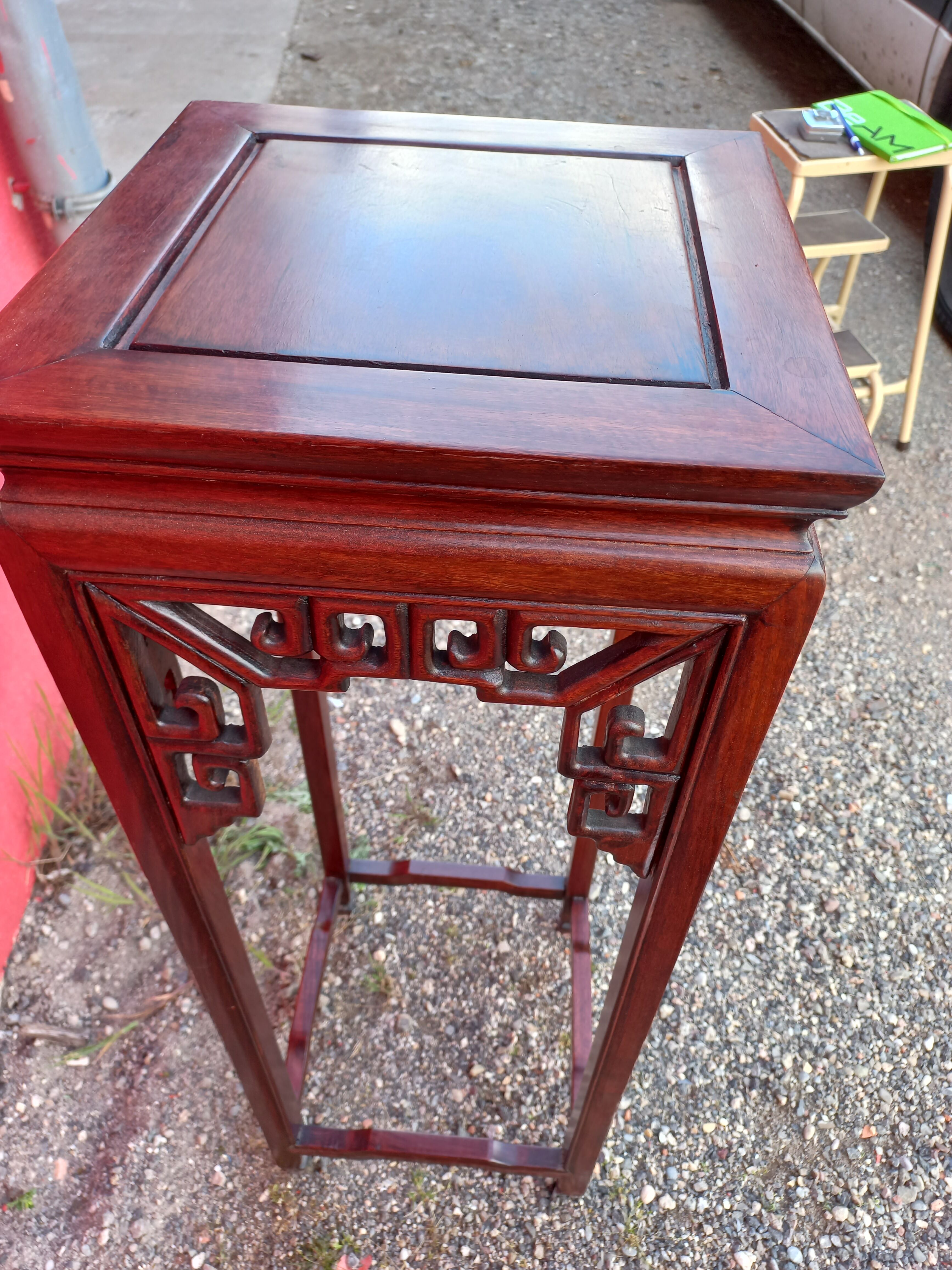 Chinese harness in red teak