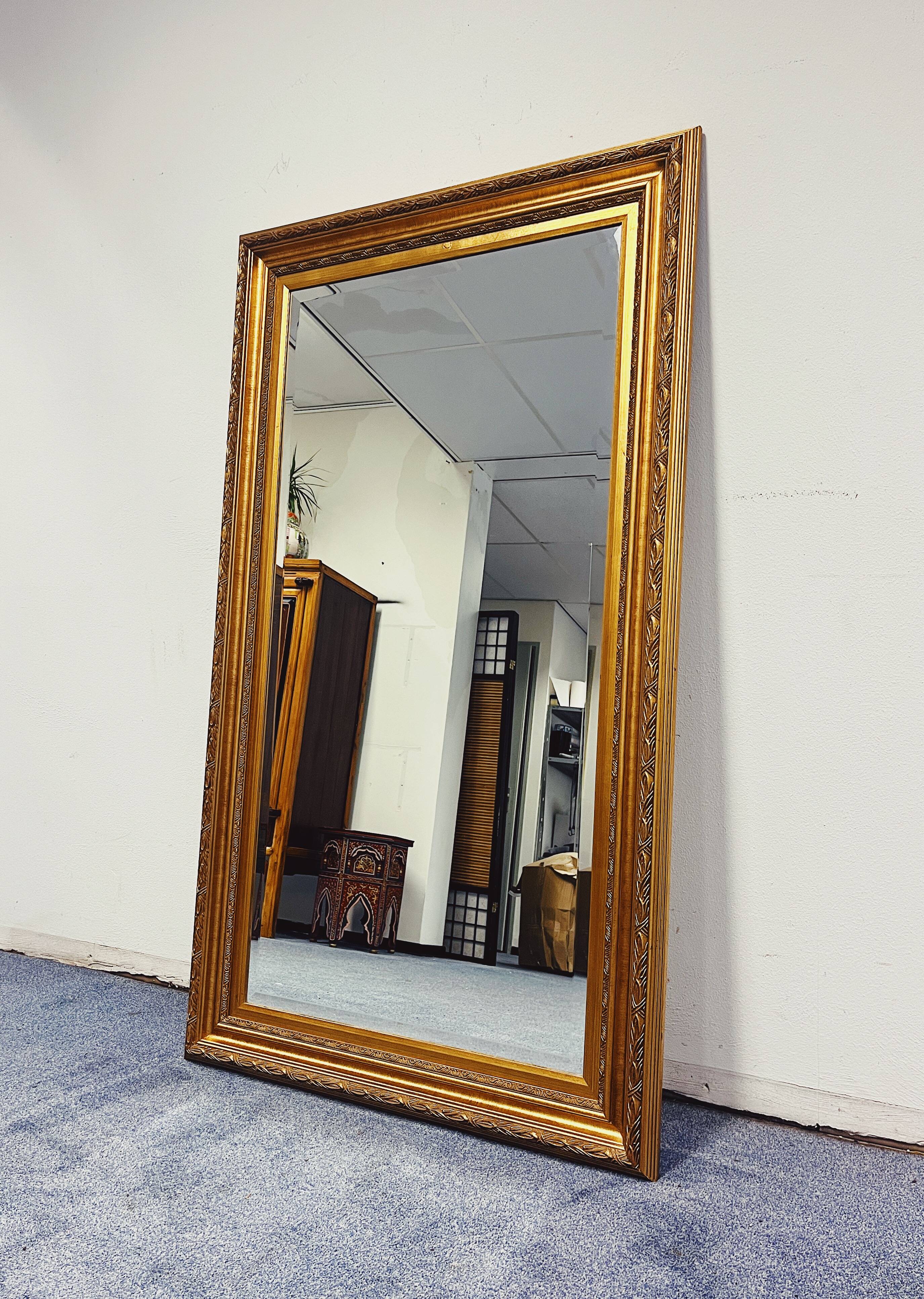 Golden Baroque Mirrot