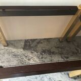 Pair of Hollywood Regency style side tables