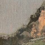 Mountain landscape painting