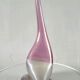 Vase Heiner Dusterhaus pour Vera Walther Cobra German Art Glass Signé