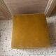 Velvet pouffe