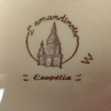 Dish "L'Amandinoise" Coopelia model