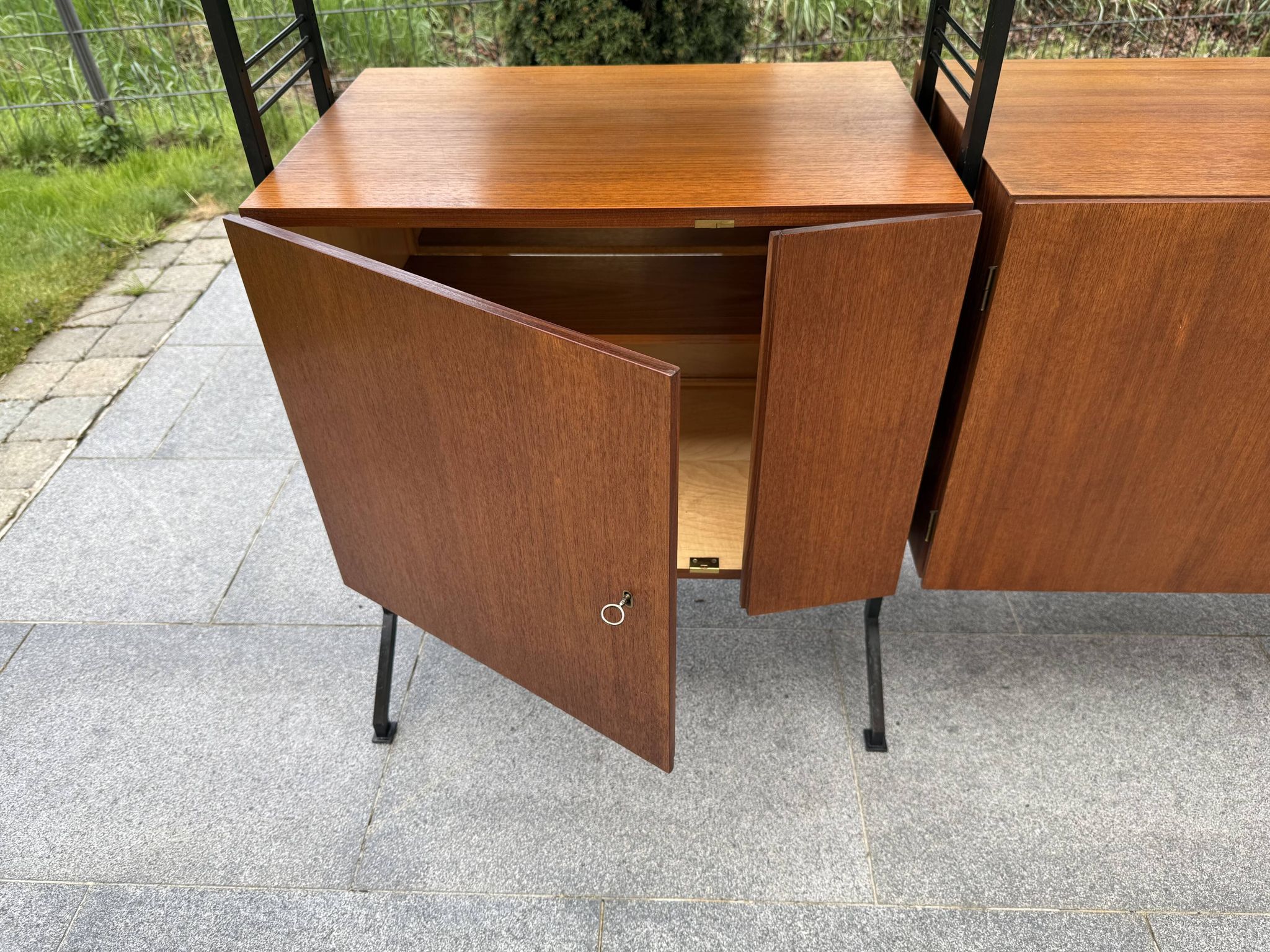 Bibliothèque modulable  scandinave année 60
