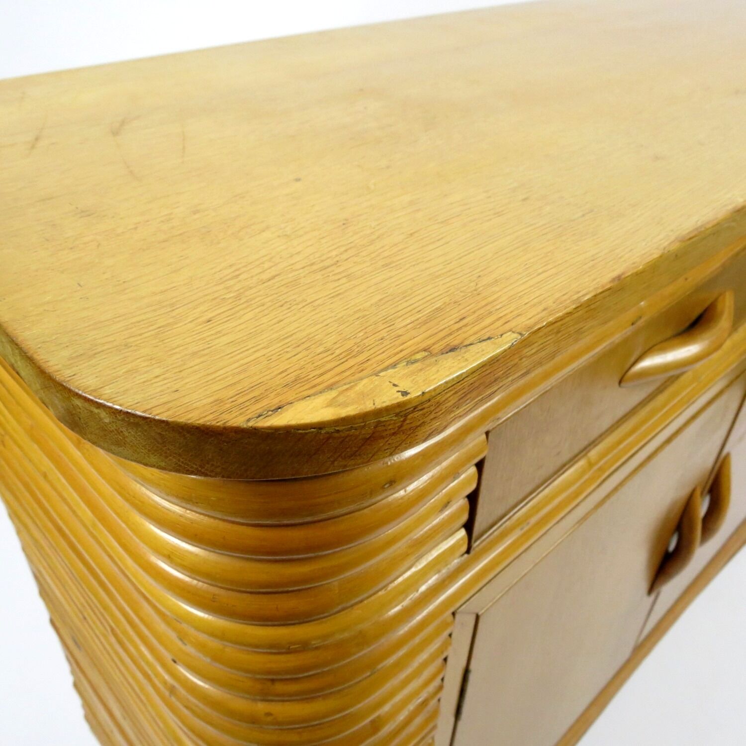 Bamboo sideboard, 1960s