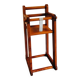 High chair for baby in solid pine - mid 20th century.