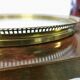 Brass table center top and mirror