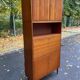 Vintage Scandinavian oak secretary desk, 1950s