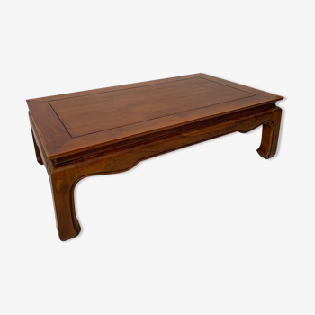 Table basse bois exotique