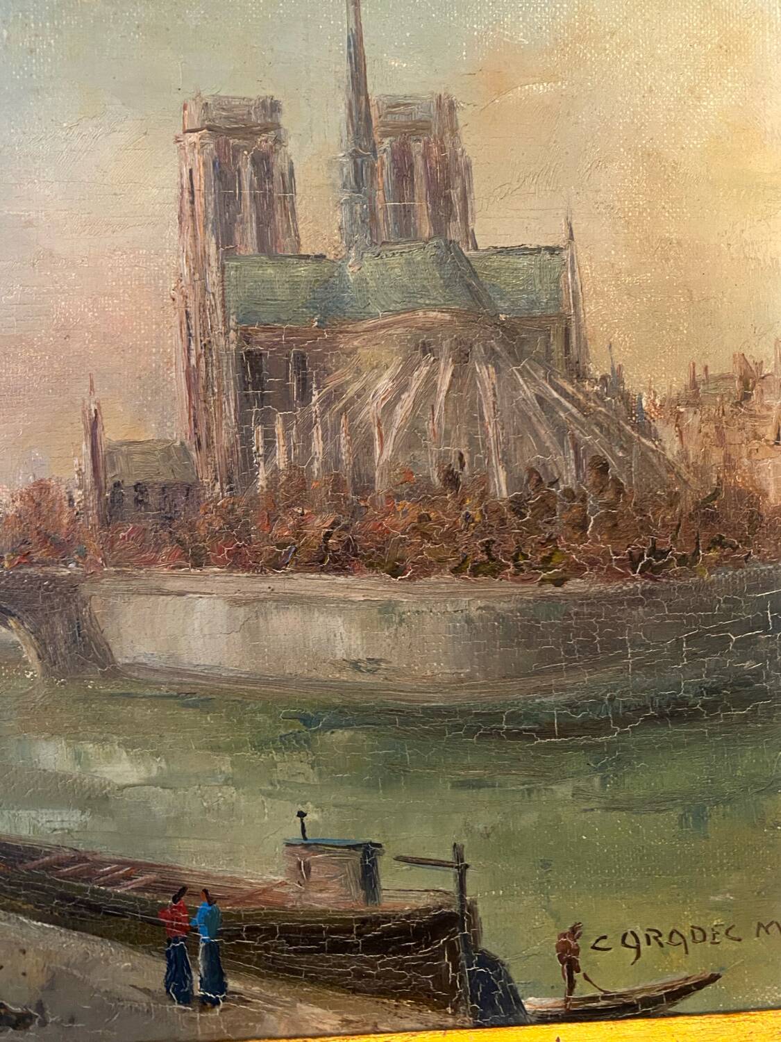 Notre Dame de Paris signed Caradec