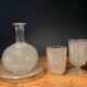 Old night service crystal Baccarat late nineteenth