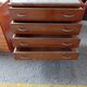 Scandinavian chest of drawers 4 drawers compass feet