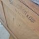 Antique wooden and marble buffet console