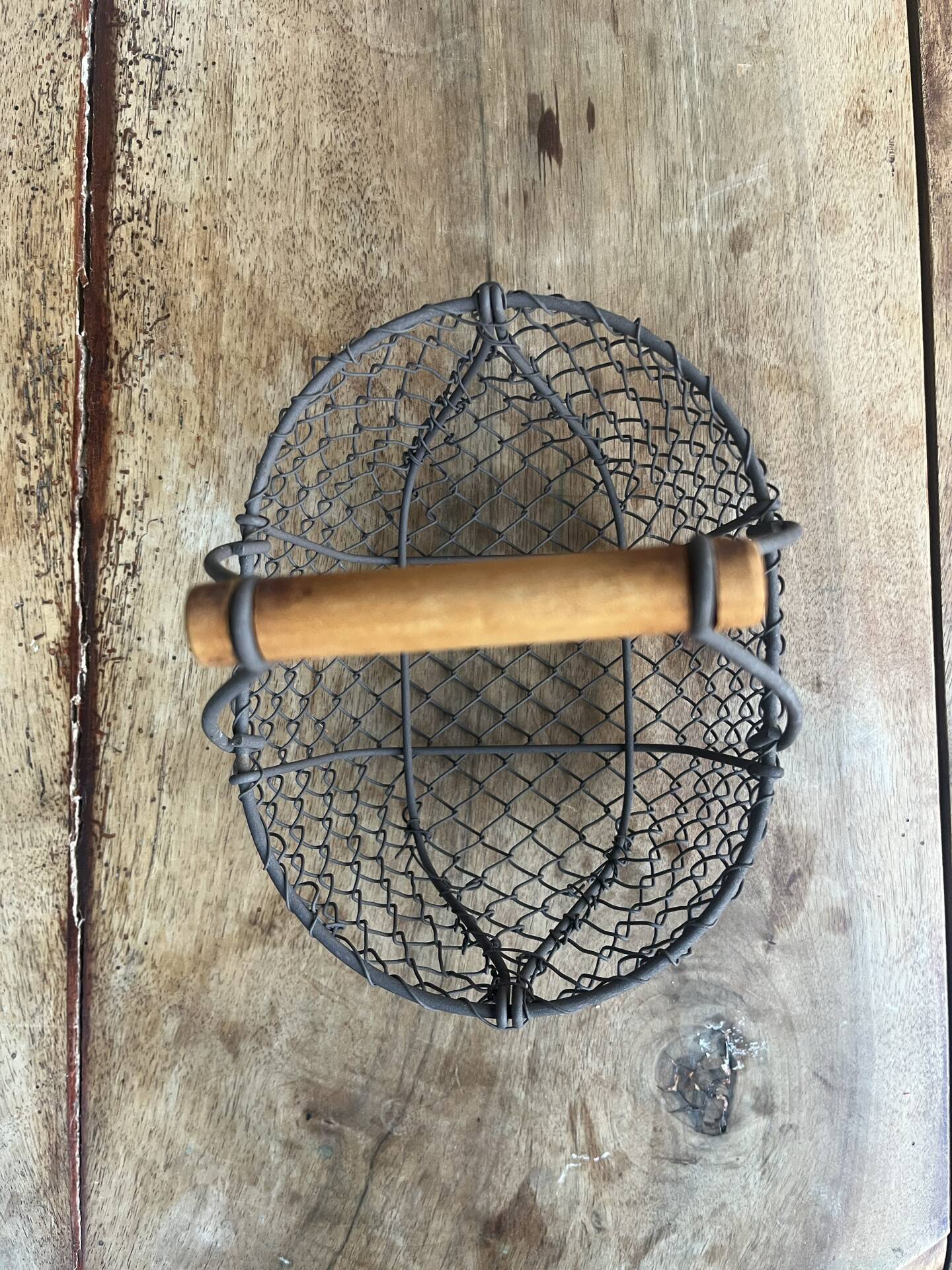 Mini panier en grillage