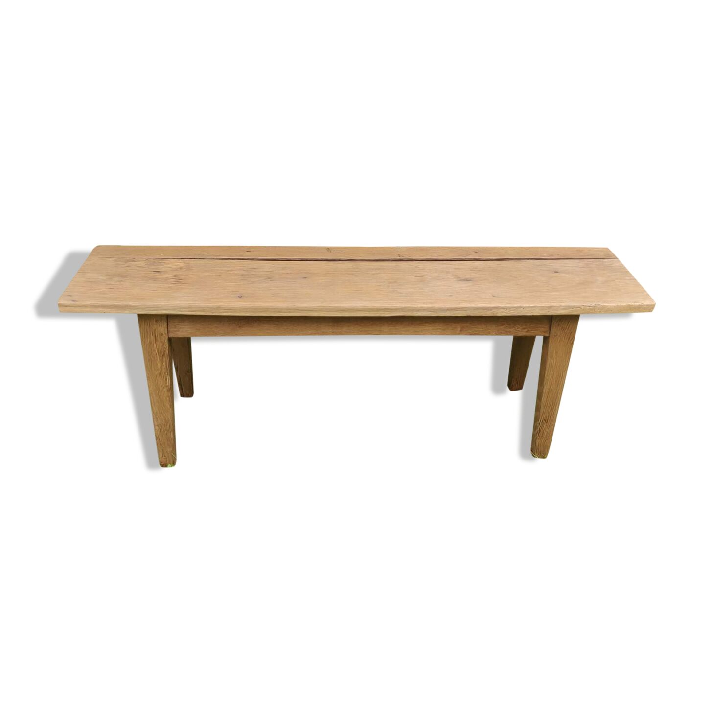 Antique oak bench
