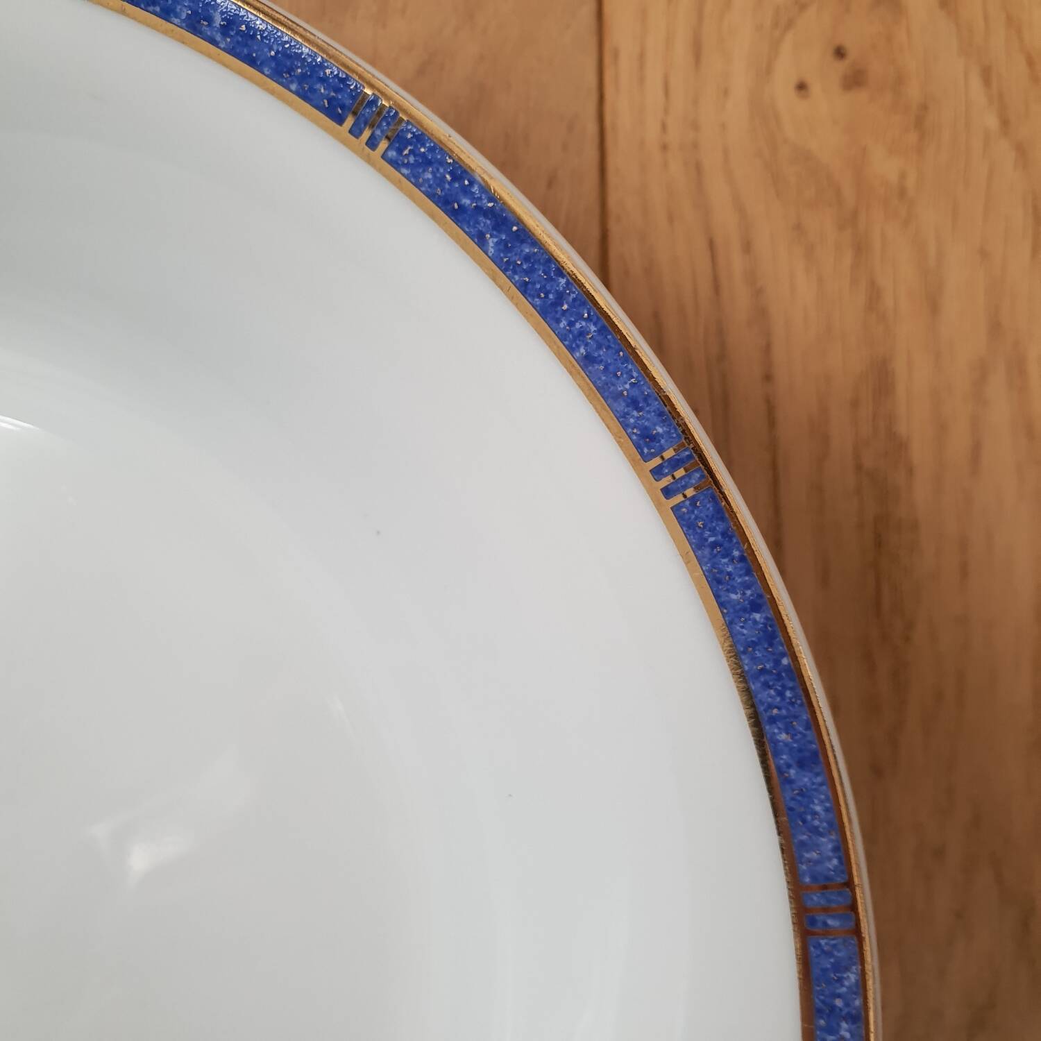 Shallow dish Bernardaud Antinea Outremer