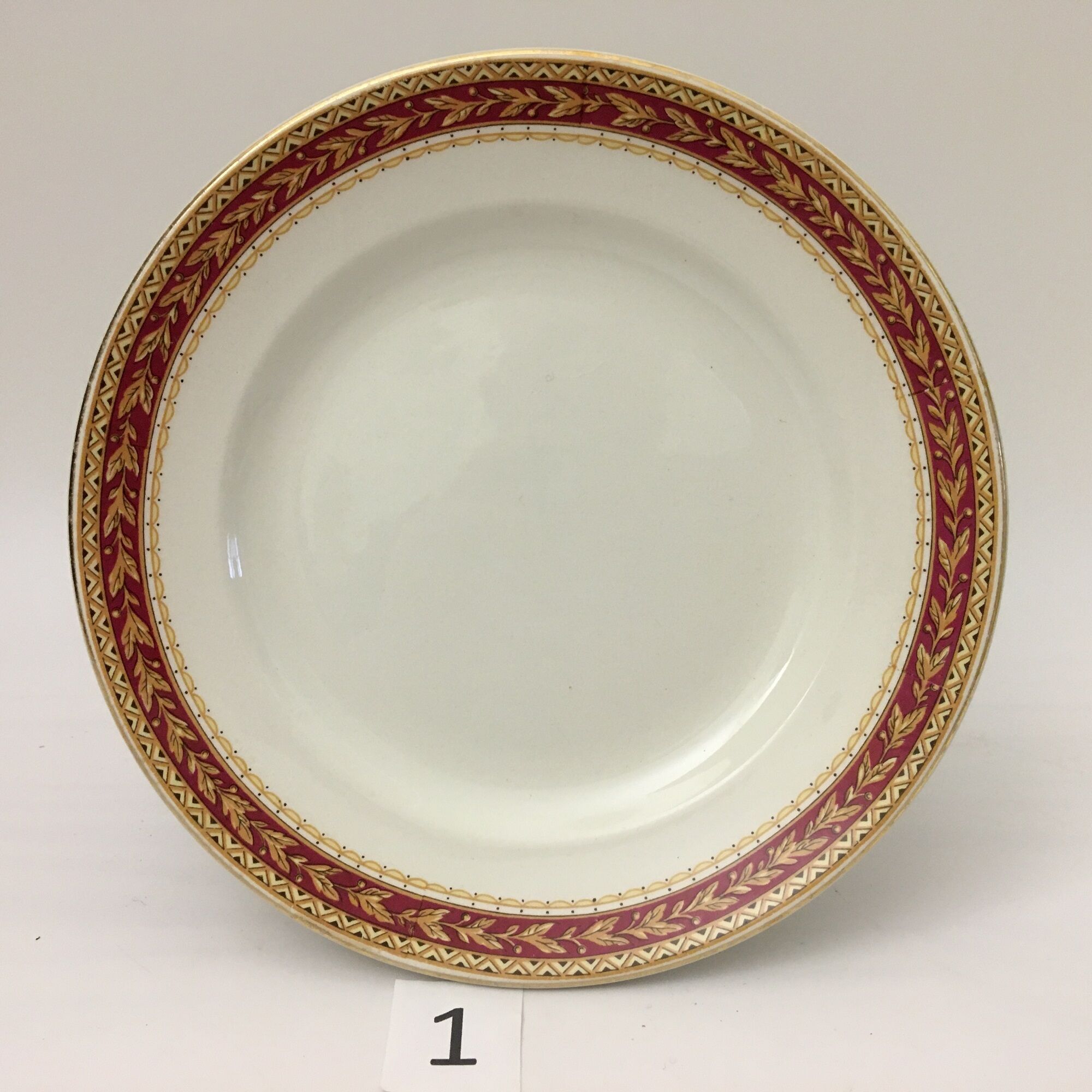 Set of 6 Dessert Plates "Britamic Lifelong Ironstone England"