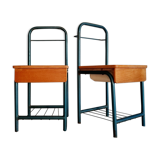 Pair of bedside boarding schools old 50s