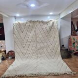 Handmade wool Berber rug 300X200 cm
