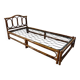 Rattan bed daybed, 1970’s