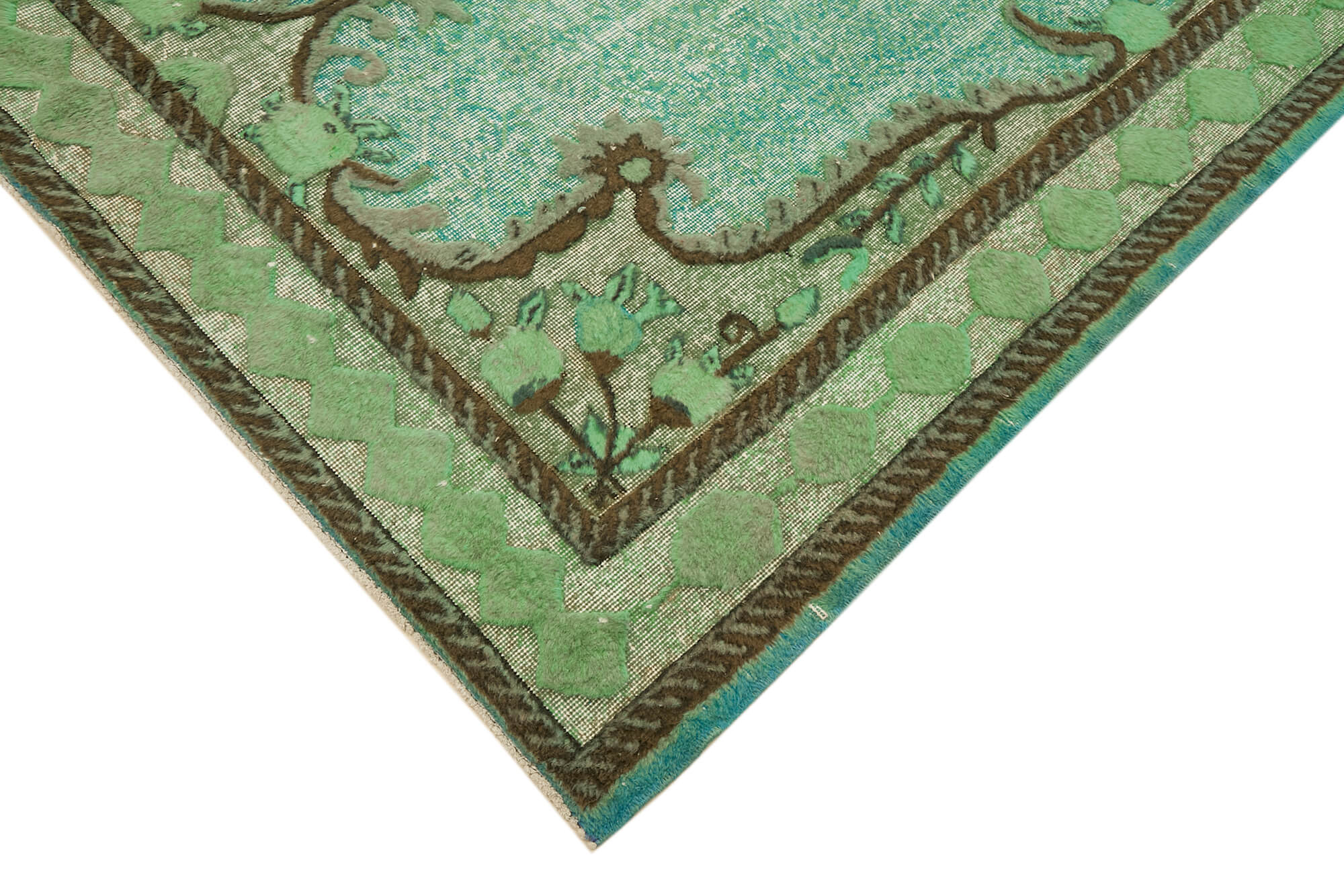 Hand-Knotted Antique Anatolian 1970, 205 cm x 313 cm