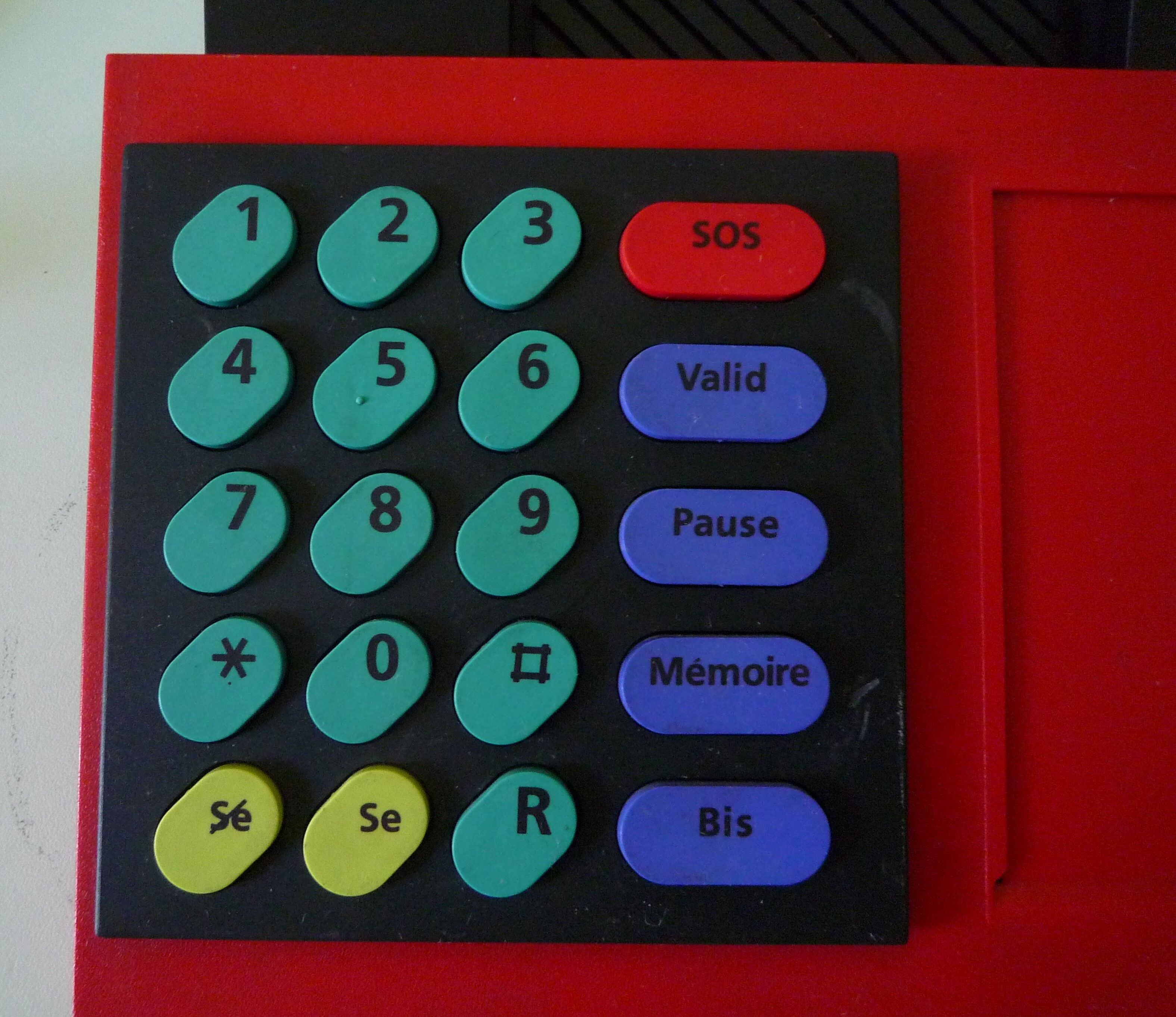 Téléphone Bang & Olufsen, Beocom 2000, millésime 1986, Danemark