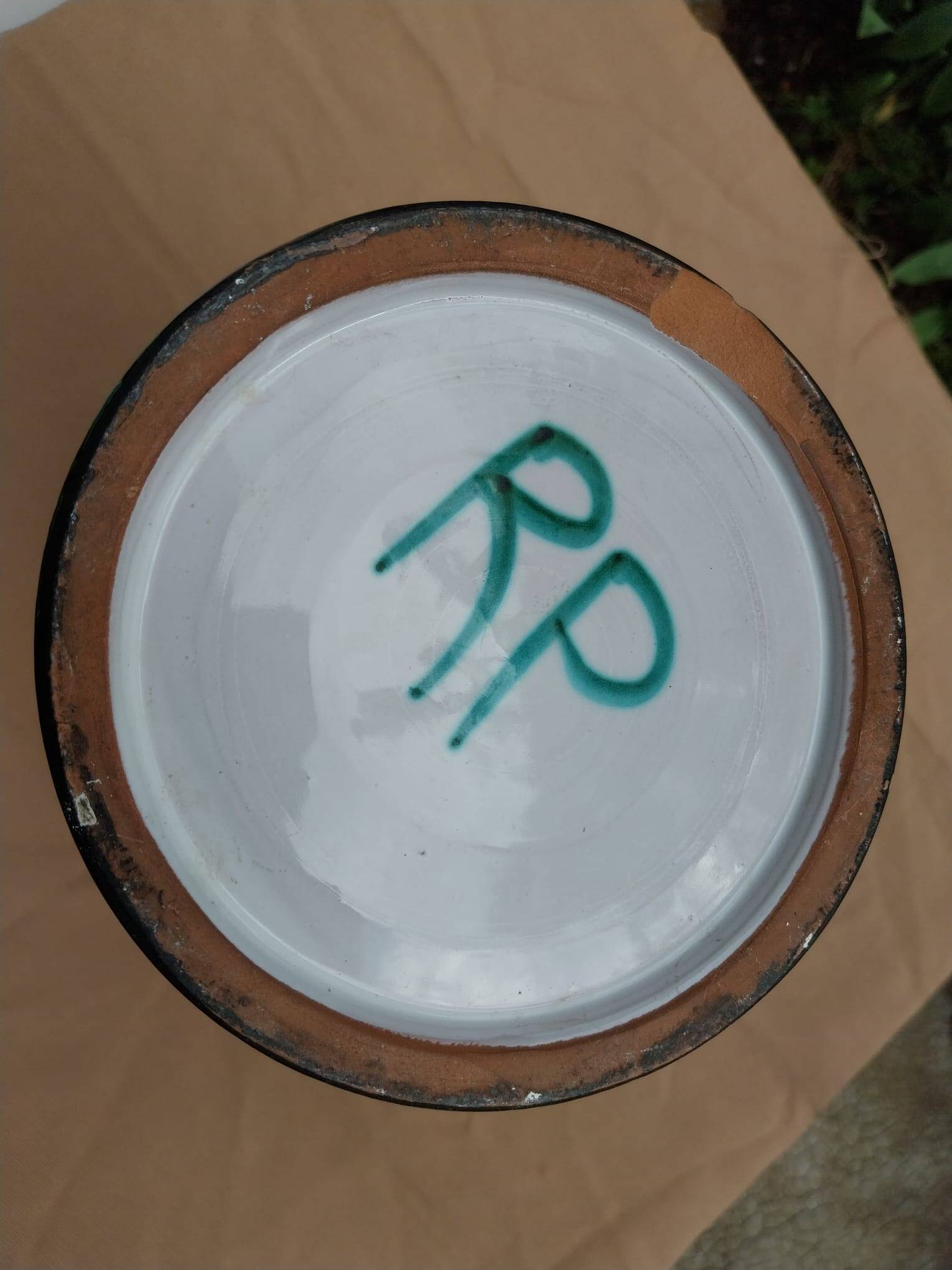 Large vase by Robert Picault