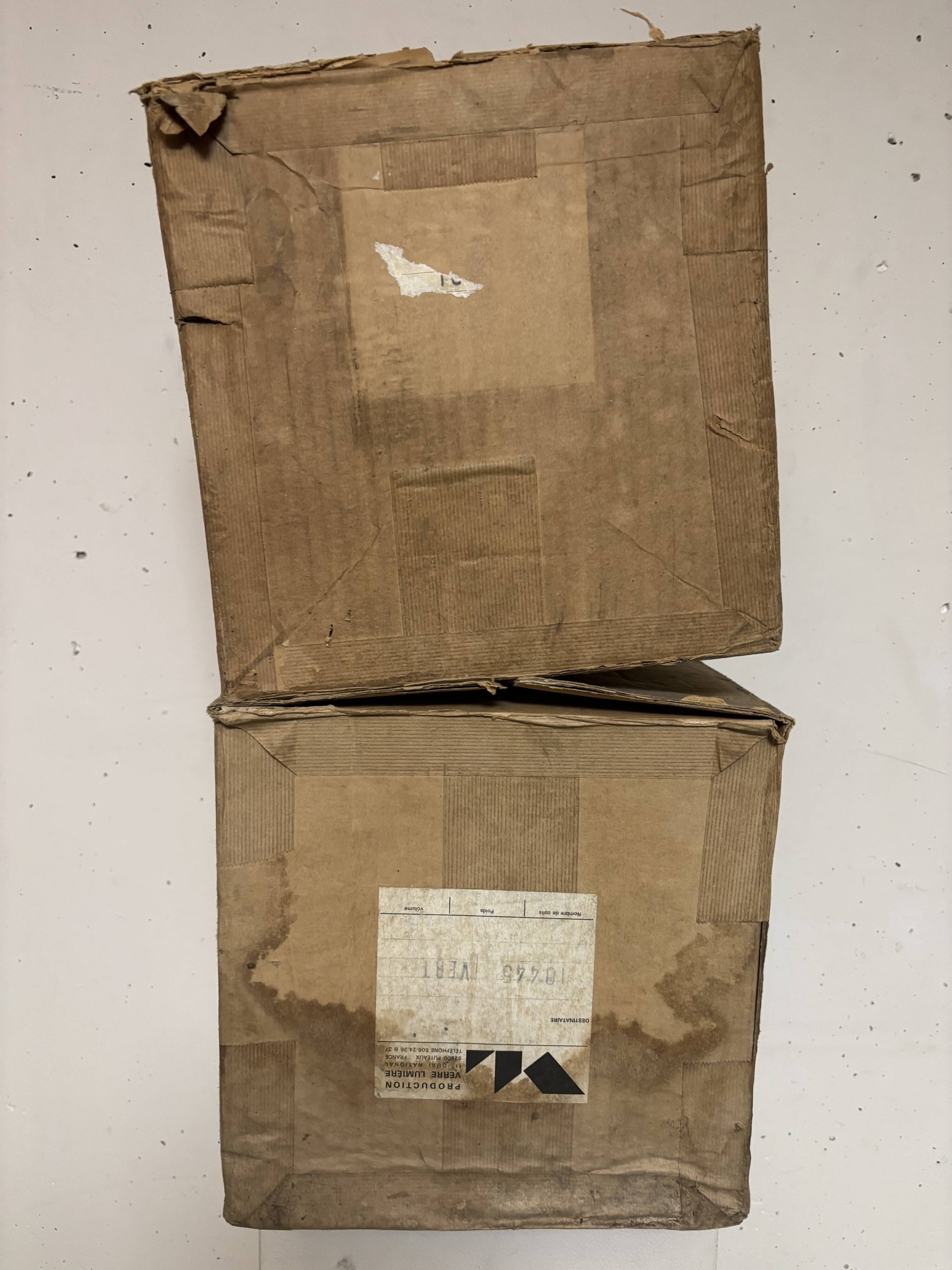 Ben Swildens lamps, Model 10445, Glass Light 1970