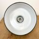 Industrial grey enamel pendant lamp, 1960s