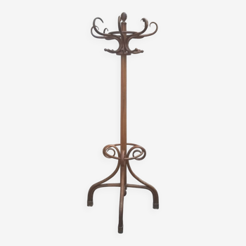 Bistro parrot coat rack attributed to Thonet