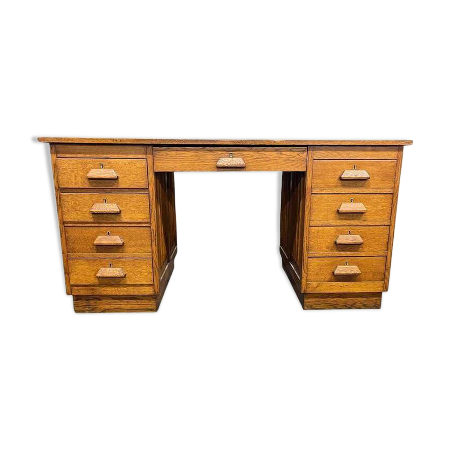 Vintage solid wood writing desk/table