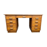Vintage solid wood writing desk/table