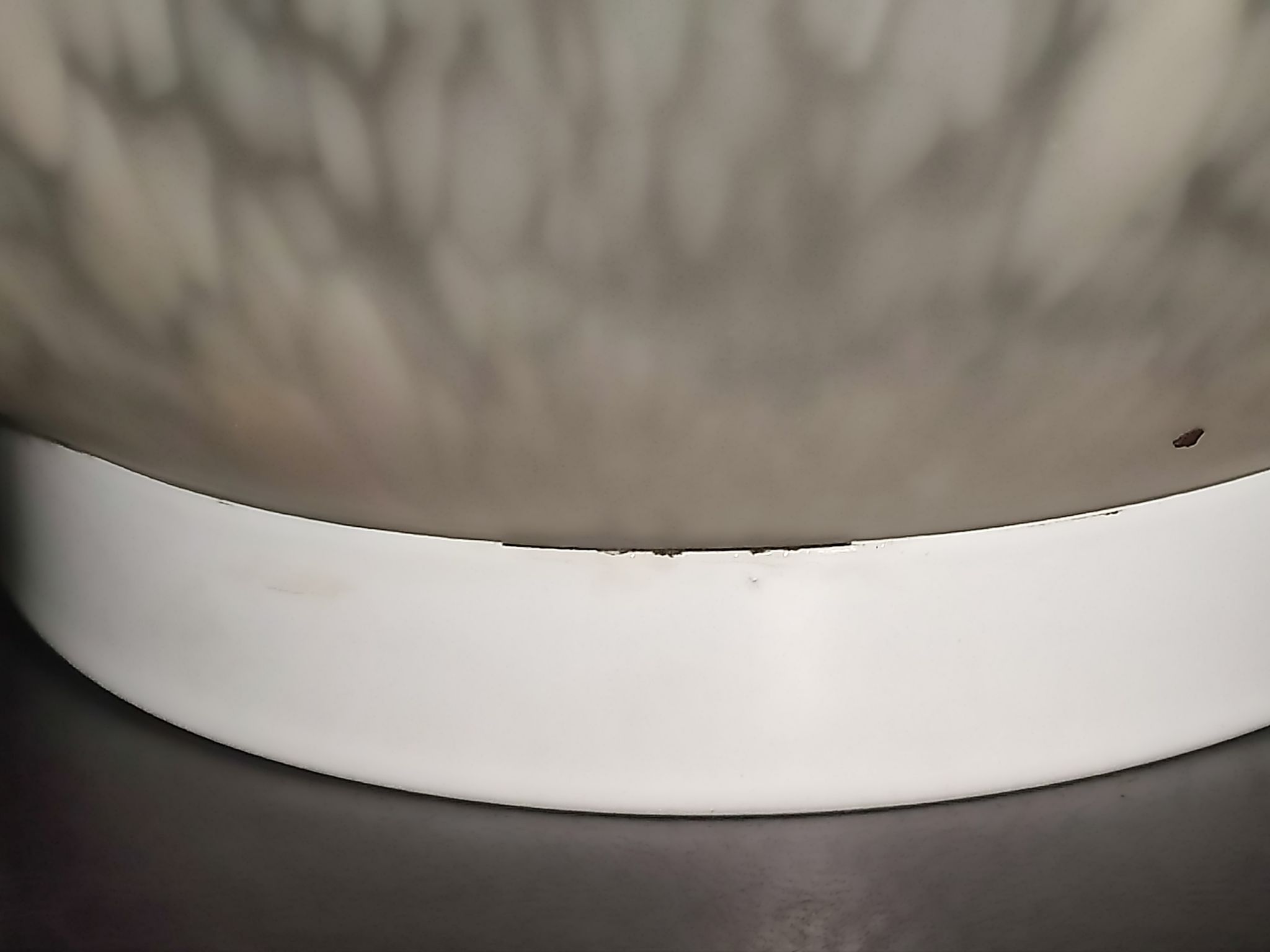 Lampe verre soufflé