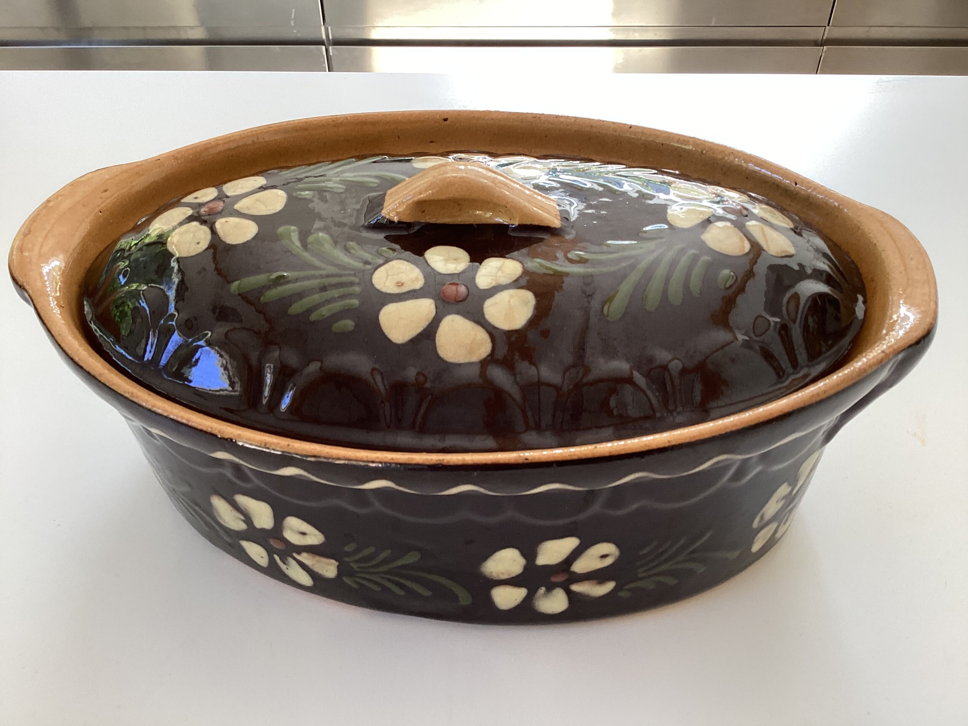 Alsatian ceramic terrine