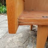 Commode en chêne clair 1960