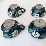 Anciennes tasses en terre cuite de Marnaz