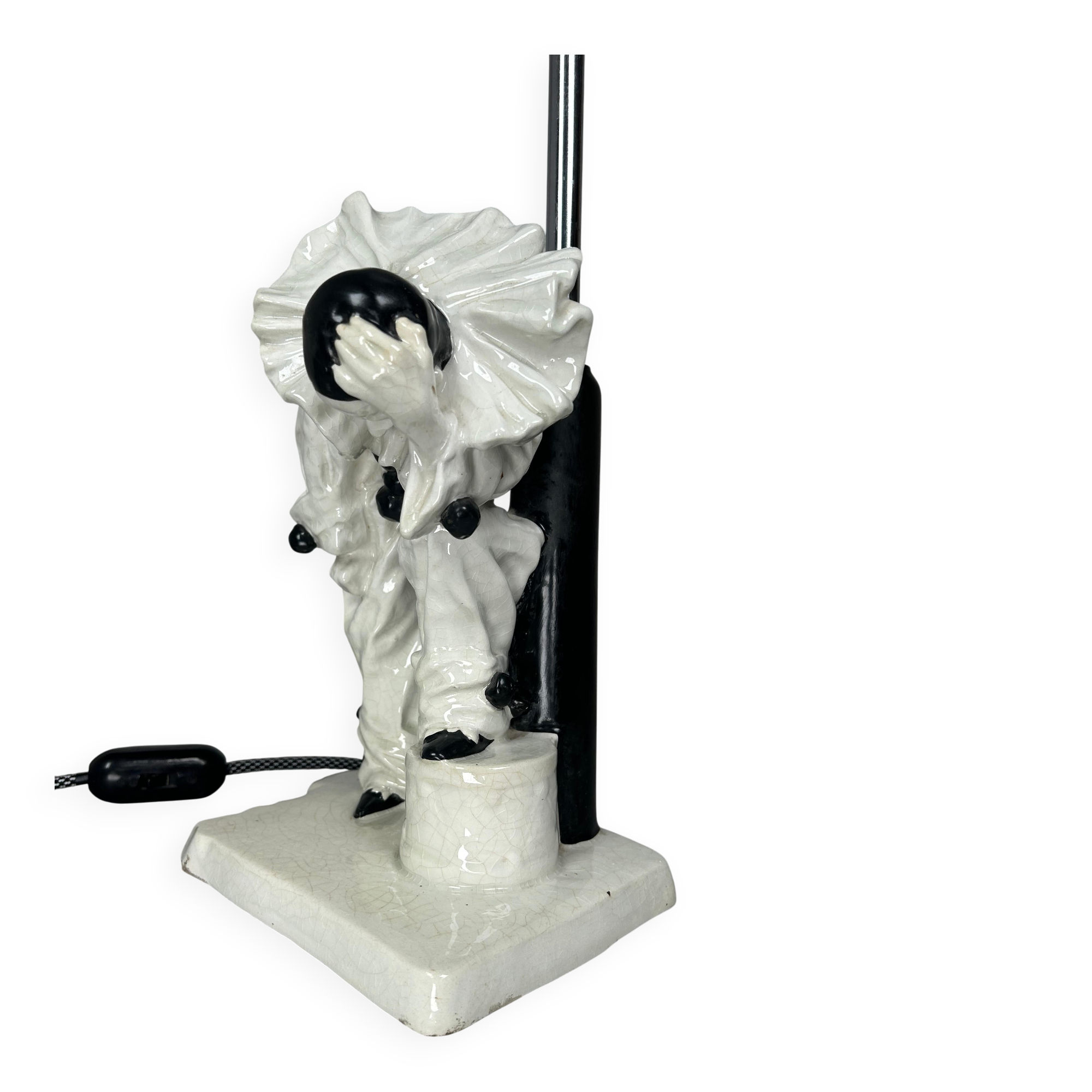 Art Deco table lamp by Emanuel Kodet Julián for Bechyně