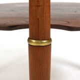 Rare Danish Coffee Table in Teak and Oak 1950s