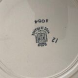 Set of 5 dessert plates saint amand