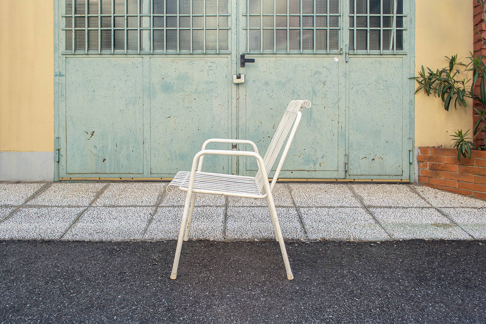 Chaises de jardin Mid Century Italie 1950s