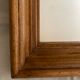 Wooden mirror 29x29cm
