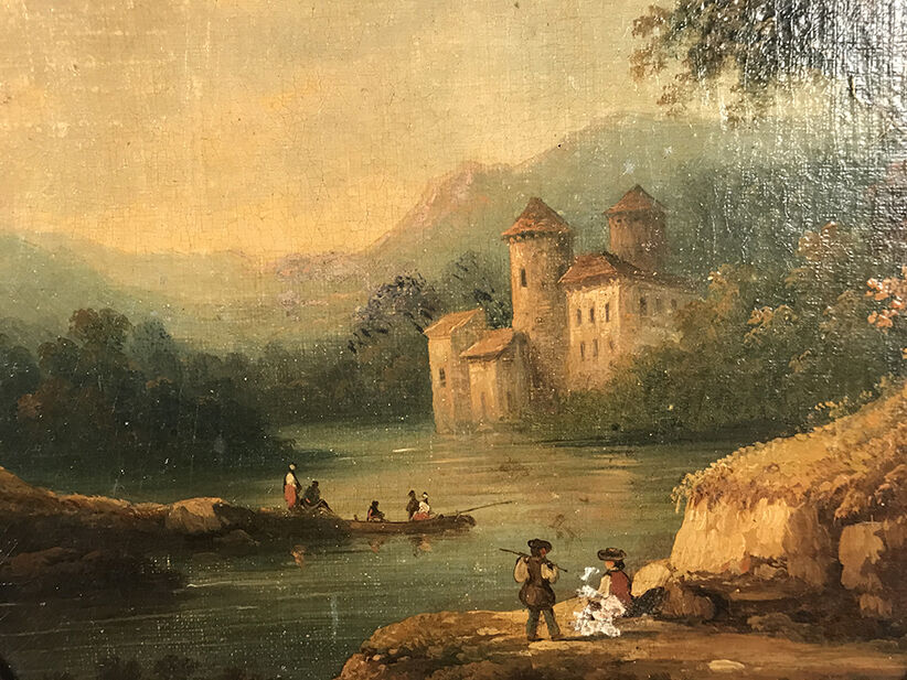 Louis Nicolas Chainbaux, oil on canvas 19th century