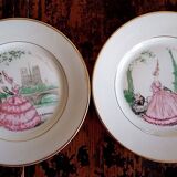 Gaston Le Beuze for ROBJ - 12 plates and 1 course - walk in Paris - faience