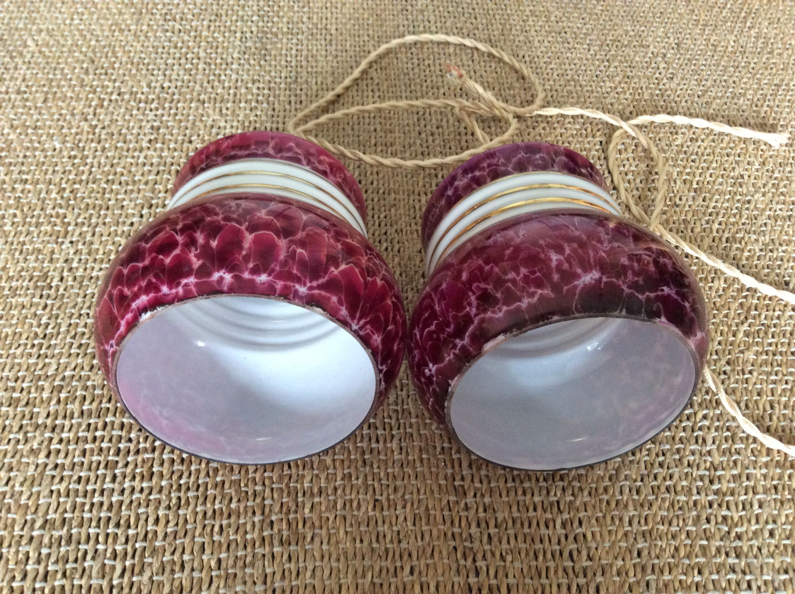 Vintage pendant lamps